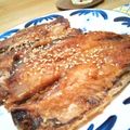 ym15's cooksnap of when they made 鰯の塩蒲焼！！.