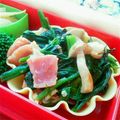 みつこ姉's cooksnap of when they made お弁当に♪ベーコン・ほうれん草・塩麹炒め.