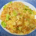 mnooo's cooksnap of when they made 簡単パラパラな明太子チャーハン.