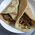はる☆しゅん☆pao's cooksnap of when they made お好み焼き粉で＊もちもち♪お好みクレープ.