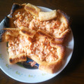 ギブ兄ぃ's cooksnap of when they made 油揚げの鮭フレークマヨ焼き.
