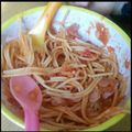 まゆみひな's cooksnap of when they made チーズを絡ませたアマトリチャーナ.