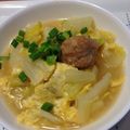 ローズ❤︎ガーデン's cooksnap of when they made 簡単☆白菜と鶏肉団子のスープ.