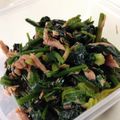 もうすぐ一年生's cooksnap of when they made ☆もう１品に☆ ほうれん草のツナ和え.