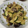 クックE662AA☆'s cooksnap of when they made ナスとズッキーニの夏野菜炒め.