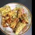 モカモカ's cooksnap of when they made 簡単！大葉とちくわの揚げもの.