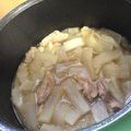 ０９９２'s cooksnap of when they made 鶏肉と大根の煮物(香味風).