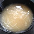 ４番目's cooksnap of when they made 即席：簡単：大根のつまの味噌汁.