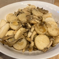 てきもき's cooksnap of when they made 長芋ときのこのポン酢炒め.