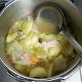 ハルルン77's cooksnap of when they made キャベツとろとろ優しい味のポトフ.