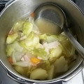 ハルルン77's cooksnap of when they made キャベツとろとろ優しい味のポトフ.