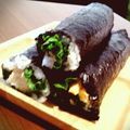 めぐみるく0927's cooksnap of when they made 巻き寿司☆クリチ海老マヨ.