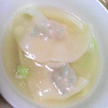 鬼嫁ちーちゃん's cooksnap of when they made 餃子の皮でザーサイとネギのワンタンスープ.