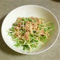 発明王's cooksnap of when they made 大根・水菜・ツナの簡単梅マヨサラダ.
