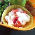 ★moーmo★'s cooksnap of when they made お弁当に★パプリカとハムのマヨチーズ焼き.