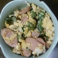sige24's cooksnap of when they made アスパラと魚肉ソーセージの中華風卵とじ.