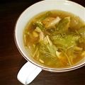 見崎茗's cooksnap of when they made 優しい味☆ささみとレタスのコンソメスープ.
