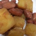 みぃ010's cooksnap of when they made 金時豆とさつまいものほっくり煮.