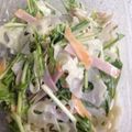 tmkar's cooksnap of when they made れんこんシャキシャキ和風サラダ.