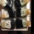 ミック37's cooksnap of when they made 節分に△鬼さん恵方巻きー鬼キャラ表情色々.