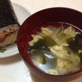 ゆうひなちゃんママ's cooksnap of when they made 簡単☆若布のかき玉汁.