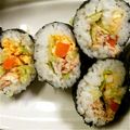 ネッシー妻's cooksnap of when they made 巻きす不要☆お弁当に気軽な海苔巻き.
