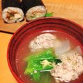 クイージ's cooksnap of when they made 鰯のつみれ汁.