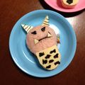 りゅりゅはな's cooksnap of when they made 節分☆鬼オニナメコ　キャラ弁.