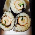 mantacarp's cooksnap of when they made ツナマヨ入り＊ちくわの太巻き.