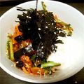 佳奈たぬき's cooksnap of when they made キムチ入り♪春菊と長ねぎのサラダ☆.