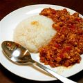 イズミ＊'s cooksnap of when they made (diet)簡単豆腐キーマカレー.