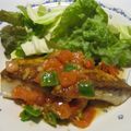 ミシェルとパスカル's cooksnap of when they made カンパチのレモン風味パプリカソース.