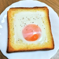 ＊なぁ＊'s cooksnap of when they made ★目玉焼きトースト★.