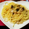 mihosky☆'s cooksnap of when they made きのこの塩スパ.