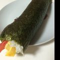 トミ子's cooksnap of when they made ☆味濃い目の恵方巻き？巻き寿司？笑☆.