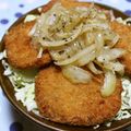 ゆみにゃむ's cooksnap of when they made ねぎ塩カツ丼.