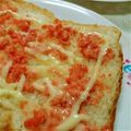 zakkiiM's cooksnap of when they made すぐ出来る！鮭マヨトースト.
