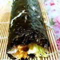 sweetみらい's cooksnap of when they made サラダ巻が食べたい♪（アボカド入り太巻）.