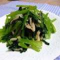 ななぐくん's cooksnap of when they made にんにく風味がおぃしぃ小松菜炒め♪.