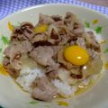 ななぐくん's cooksnap of when they made 豚丼　麺つゆ　隠し味に蜂蜜入れたよ。　.