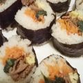 56食堂's cooksnap of when they made 韓国風海苔巻き【キンパ弁当】.