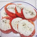 Emiii28's cooksnap of when they made トマトとモッツァレラチーズのサラダ☆.