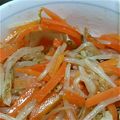 ようちぁん's cooksnap of when they made レンジで簡単！！にんじんのナムル☆.