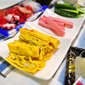 Marrietty's cooksnap of when they made 太巻き用に☆出し巻き卵.