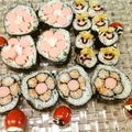 ふなここ's cooksnap of when they made キャラ弁☆節分の鬼海苔巻き♡.