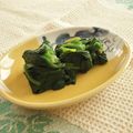 まんまるらあて's cooksnap of when they made ほうれん草の白だし浸し.