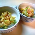 kurukurumin's cooksnap of when they made エビとアボカドのゴマドレサラダ.