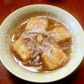 ゆきりんだるま's cooksnap of when they made ＊揚げ出し豆腐 みぞれあん＊.