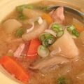 Mr. in USA's cooksnap of when they made ☆　鶏肉と根菜のみそ煮込み　☆.