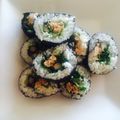 megbuta's cooksnap of when they made シンプルなサラダ巻き寿し♡.